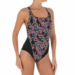 Outlet Run Store 21 Nabaiji Women's One-Piece Polyester Swimsuit Kamiye Triathlon