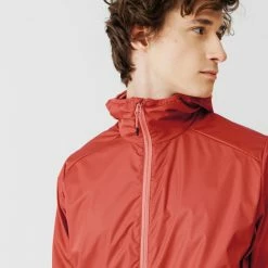 Kalenji Run Rain Running Wind And Rain Jacket - Pebble Grey