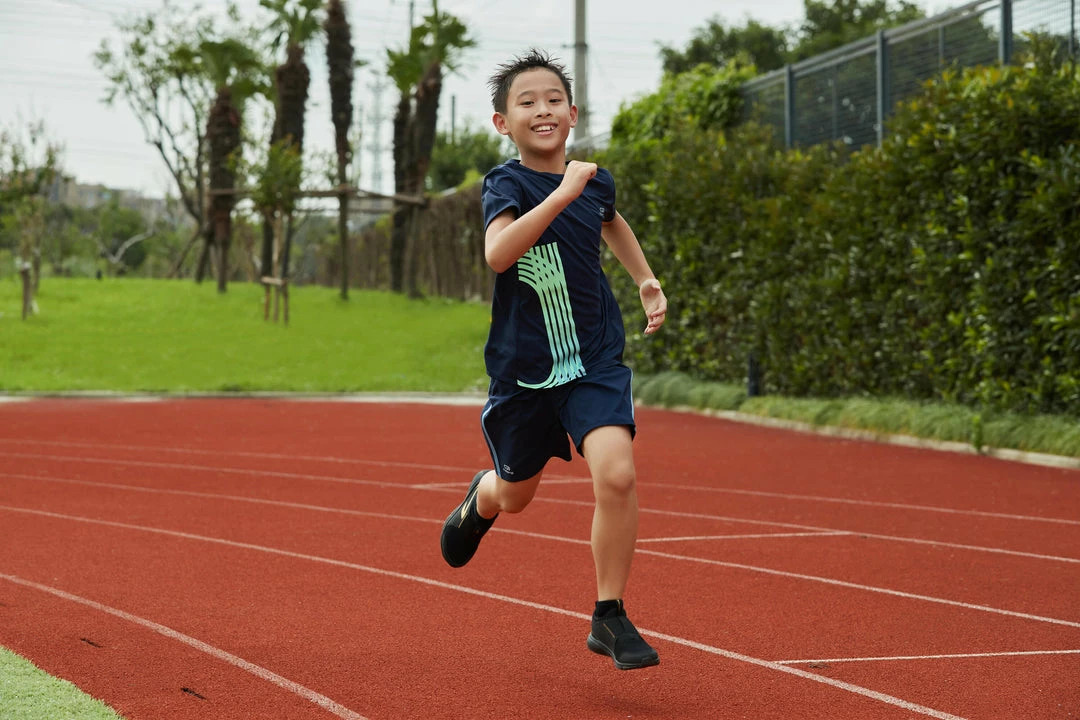 Cheap ๐ Kalenji AT100, Running And Athletics Baggy Shorts, Kids' ๐ 16 Kalenji AT100, Running And Athletics Baggy Shorts, Kids'
