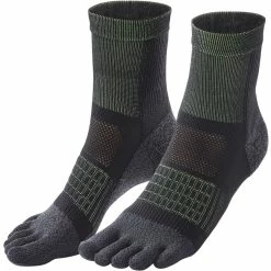 Kiprun RUNNING 5-FINGER SOCKS - BLACK/YELLOW
