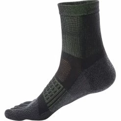 Kiprun RUNNING 5-FINGER SOCKS - BLACK/YELLOW