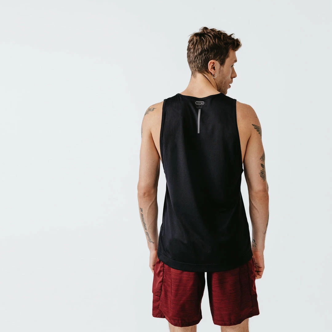 Buy ๐งจ Kalenji Running Breathable Tank Top Dry - Black ๐ฅ 14 Kalenji Running Breathable Tank Top Dry - Black