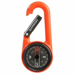 Decathlon Running Geonaute 50, Compact Snap-Hook Orienteering Compass