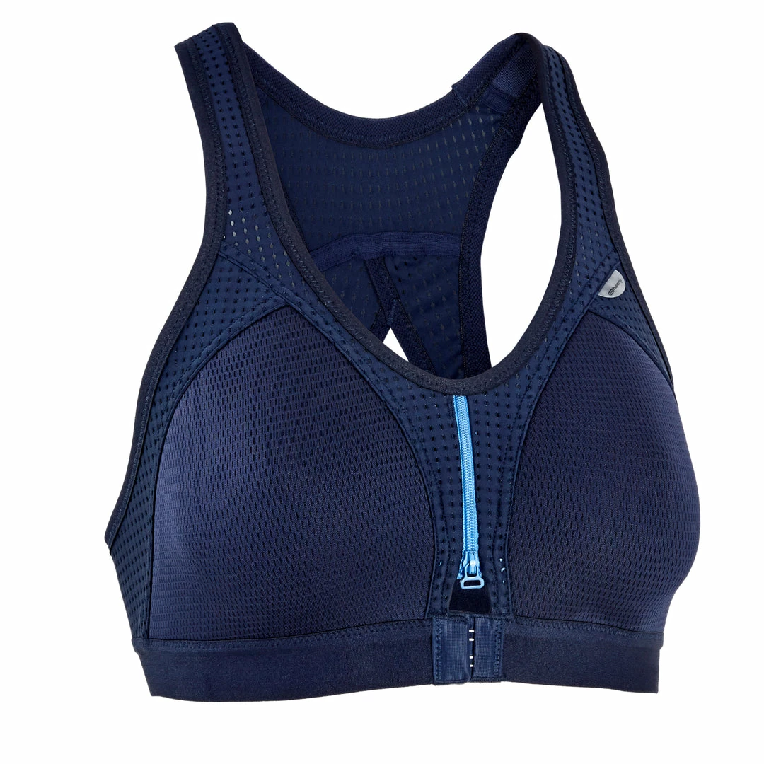 New ๐ Kalenji Running High Impact Sports Bra With Zipper, ๐ฉ Women's ๐ 3 Kalenji Running High Impact Sports Bra With Zipper, Women's