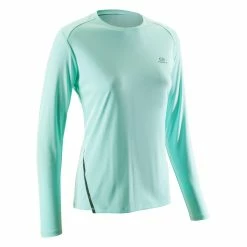 Kalenji Sun Protect, UV-Proof Long-Sleeved Running T-Shirt, Women's