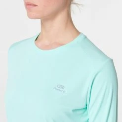 Kalenji Sun Protect, UV-Proof Long-Sleeved Running T-Shirt, Women's