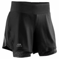 Kalenji Run Dry+ 2-in-1 Running Shorts