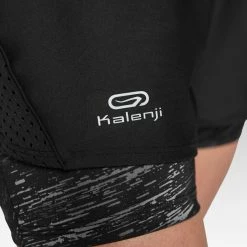 Kalenji Run Dry+ 2-in-1 Running Shorts