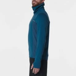 Kalenji Men's Running Pullover High-Collar Run Warm+