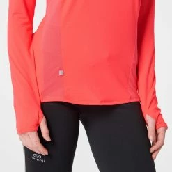 Kalenji Women's Running Long-Sleeved Shirt Zip Run Dry+