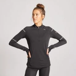Kiprun Warm Light Long Sleeve Winter Running T-Shirt