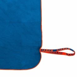 Promo 🎁 Nabaiji Swimming Microfibre Towel Size L 80 X 130 Cm - Dark Orange Striped Triathlon 🎁 47 Nabaiji Swimming Microfibre Towel Size L 80 X 130 Cm - Dark Orange Striped Triathlon