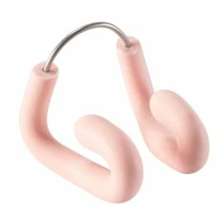 Nabaiji Triathlon Adjustable Stainless Steel-Latex Swimming Nose Clip