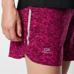 Kalenji RUN DRY WOMEN'S RUNNING SHORTS PURPLE BRUSH