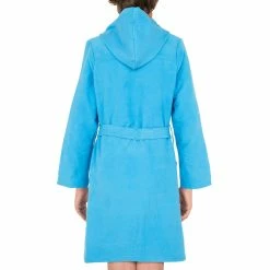 Outlet ๐คฉ Nabaiji Triathlon Kids' Pool Bathrobe Lightweight Cotton With Hood Pocket And Belt ๐ 21 Nabaiji Triathlon Kids' Pool Bathrobe Lightweight Cotton With Hood Pocket And Belt