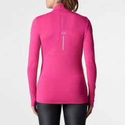 Kalenji Women's Long-Sleeved Zip Shirt Run Dry