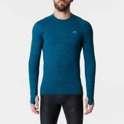 Men's Running Long-Sleeved T-Shirt Kalenji Kiprun Skincare
