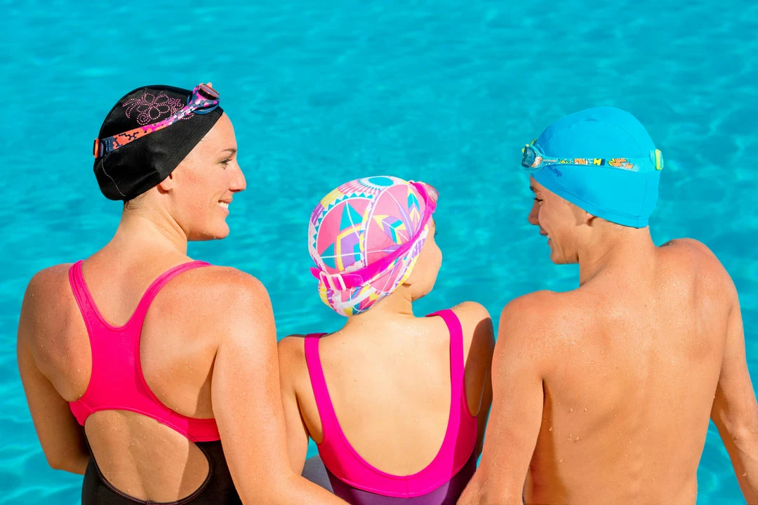 Buy โญ Nabaiji Swimming Cap Mesh Print, Size L ๐ 15 Nabaiji Swimming Cap Mesh Print, Size L