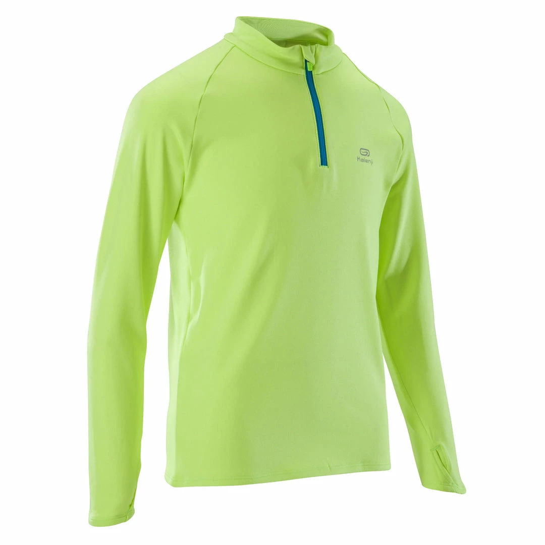 Kalenji Essential, Long-Sleeved Athletic Jersey, Kids' Running