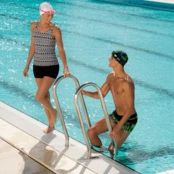 Nabaiji Swimming Cap Mesh Print, Size L